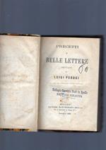 Precetti Di Belle Lettere