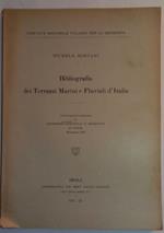 Bibliografia dei Terrazzi Marini e Fluviali d'Italia