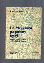 Le Missioni Popolari Oggi