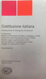 Costituzione italiana