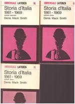 Storia D'Italia 1861-1969 Volume Primo Secondo E Terzo