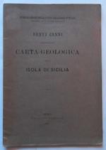 Brevi cenni relativi alla carta geologica della isola di Sicilia