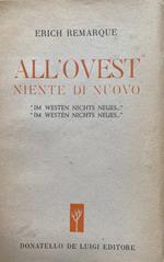 All'ovest niente di nuovo