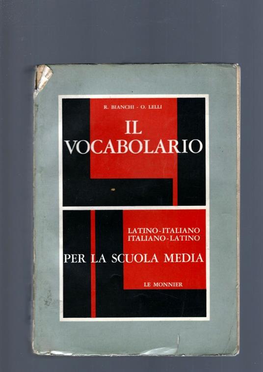 Vocabolario Latino 4 Edizione usato in Italia