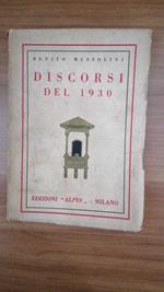 Discorsi del 1930