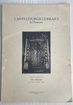 Canti liturgici Ebraici. Del piemonte