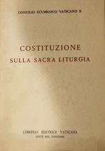 Costituzione sulla sacra liturgia