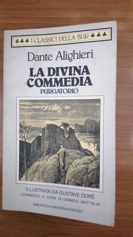 La divina Commedia. Purgatorio. illustraz. G. Dorè - Dante Alighieri - copertina