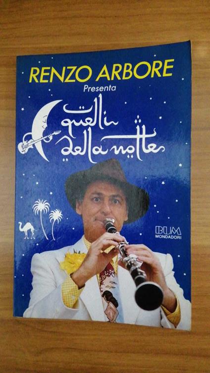 Quelli della notte - Renzo Arbore - copertina