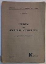 Lezioni di analisi numerica per gli studenti di ingegneria