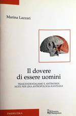 Il dovere di essere uomini