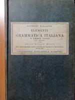 Elementi di grammatica italiana in LXXVI tavole con esercizi