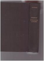 DIZIONARIO DELLA LINGUA LATINA Volume Secondo Italiano-Latino