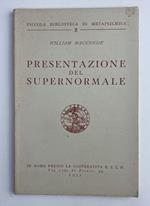 Presentazione del Supernormale