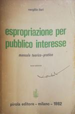 Espropriazione per pubblico interesse