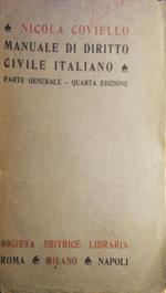 Manuale di diritto civile italiano