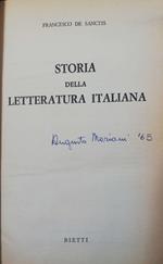 Storia della letteratura italiana