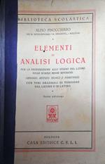 Elementi di analisi logica per la preparazione allo studio del latino