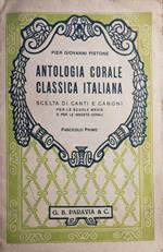 Antologia corale classica italiana