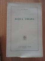 Acqua chiara