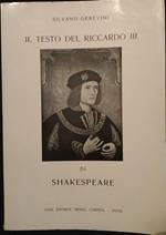 Il testo del Riccardo III