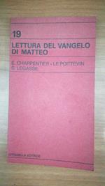 Lettura del vangelo di Matteo