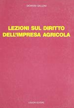 Lezioni di diritto dell'impresa agricola