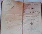 Dizionario italiano-latino in correlazione col dizionario latino-italiano di C.E. Georges