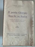 Il poeta Giorgio Asachi in Italia