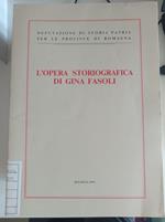 L' opera storiografica di Gina Fasoli