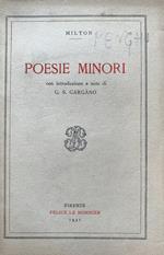 Poesie minori