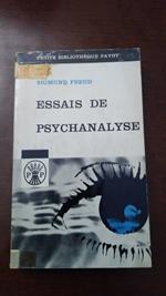 Essais de psychanalyse