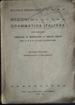 Nozioni di grammatica italiana