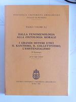 Dalla fenomenologia alla ontologia morale