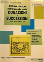 Testo unico dell'imposta sulle donazioni e successioni