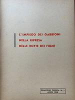 L' impiego dei gabbioni nella ripresa delle rotte dei fiumi