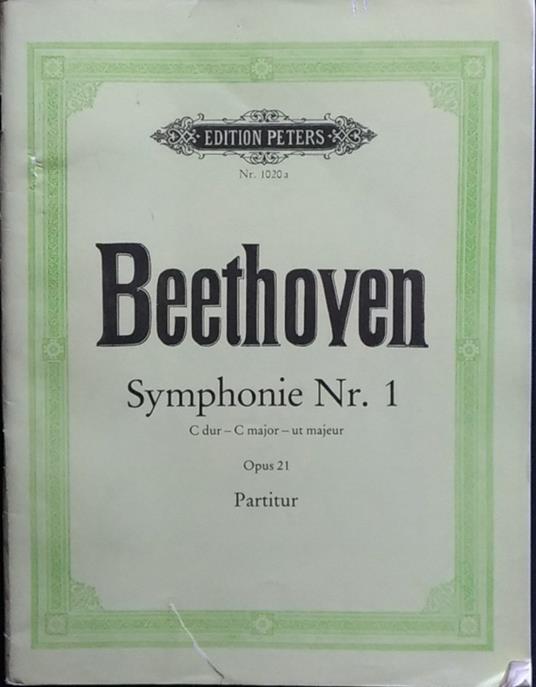 Symphonie Nr. 1 - copertina