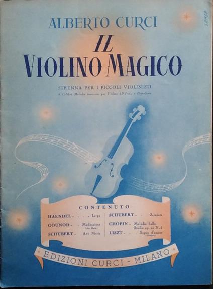 Il violino magico - Alberto Curci - copertina