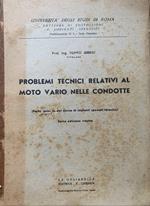 Problemi tecnici relativi al moto vario nelle condotte