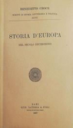 Storia D'Europa nel secolo decimonono