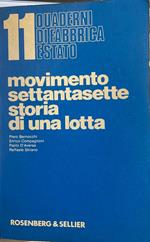 Movimento settantasette storia di una lotta