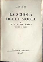 La scuola delle mogli e la critica alla scuola delle mogli