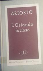 L' Orlando Furioso Vol II e III