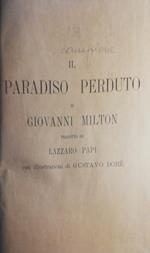 Il paradiso perduto tradotto da Lazzaro Papi con illustrazioni di Gustavo Doré