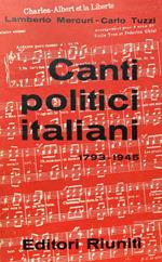 Canti politici italiani 1793-1945