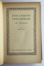 Discussioni linguistiche del Settecento