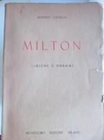 Milton. Liriche e drammi