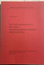 On the morphology of vedic gender-distinguishing pronominals