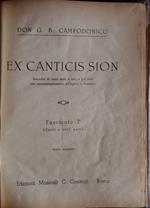 Ex Canticis Sion