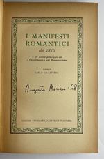 I manifesti romantici del 1816